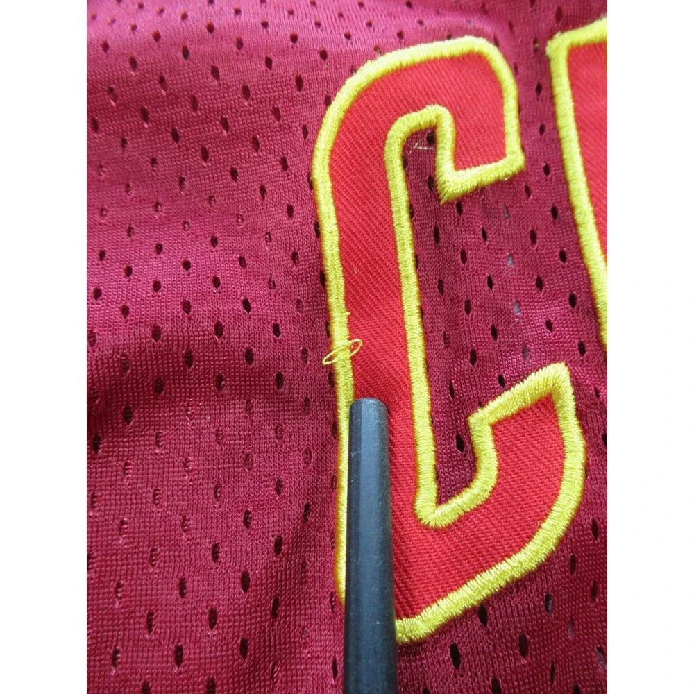 Cleveland Cavaliers Sz. Small Cavs #70 Dark Red Mesh Baseball Jersey ButtonFront